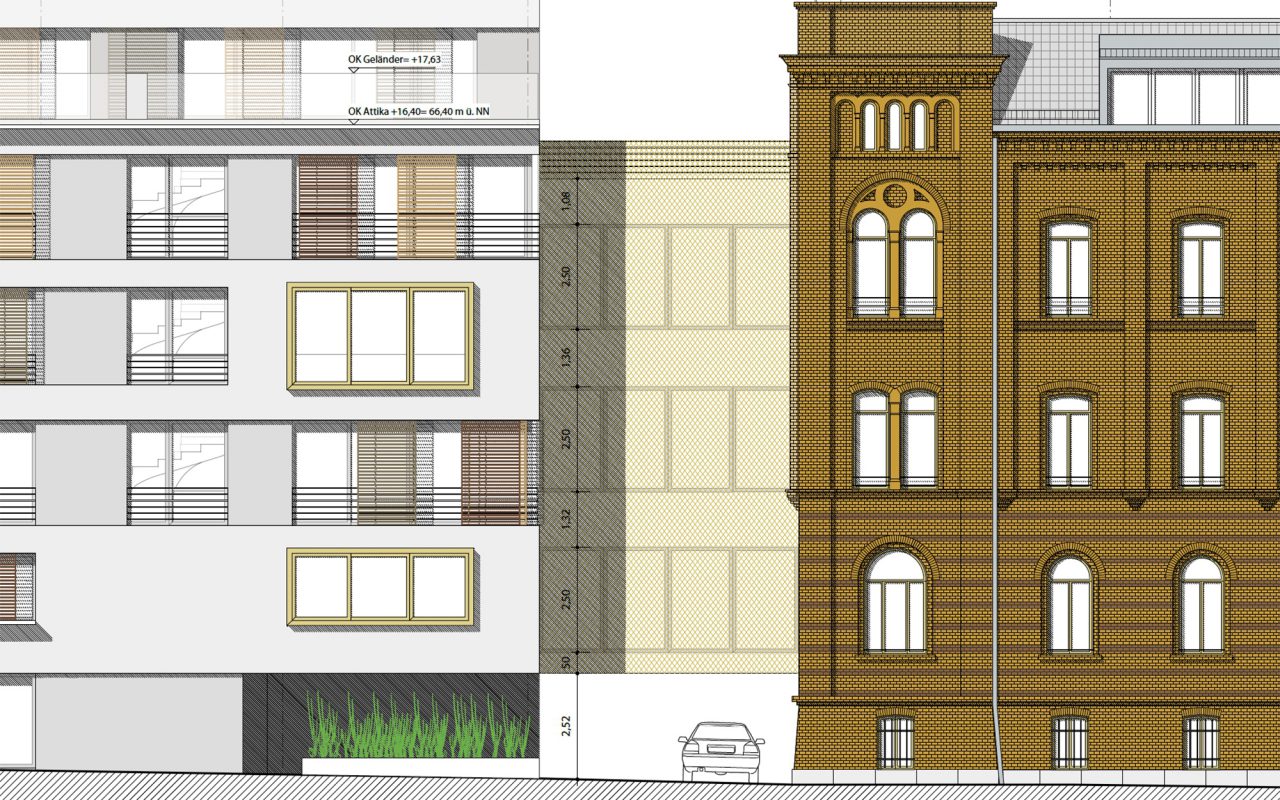 Schoenhauser Fassade