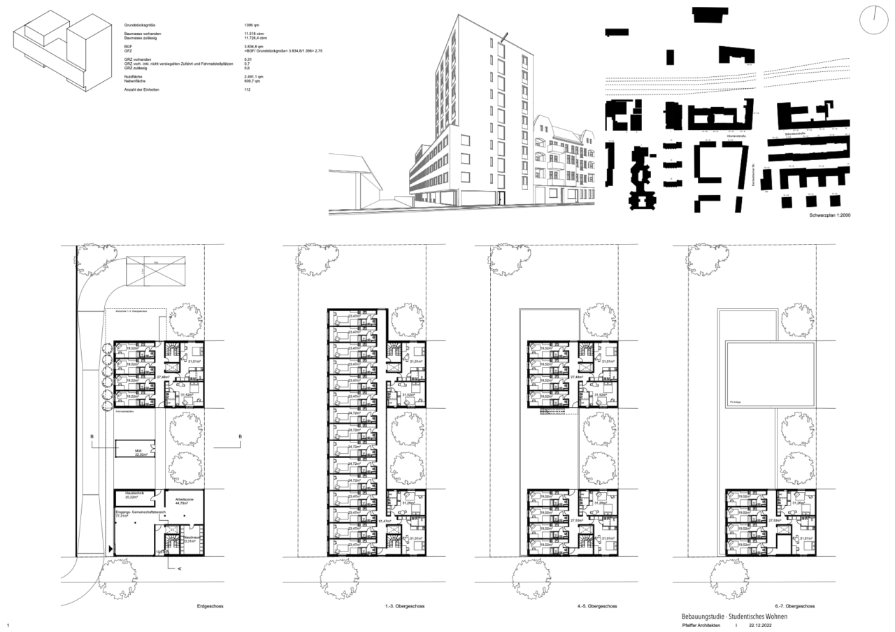 Studentisches Wohnen1 Pfeiffer Architekten